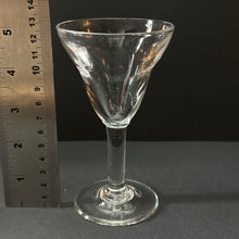 Load image into Gallery viewer, Single French Antique Bistro Wine Glass - Heavy Plain design