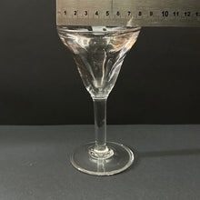 Load image into Gallery viewer, Very Heavy French Bistro Wine Glasses SET (4) Four - Large Bohemian