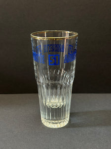 Original ‘Anisette 51 Pastis’ Glass Genuine French Vintage