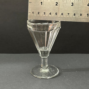 French Vintage Wine Glasses - Conical Bistro - SET of 7 - Small