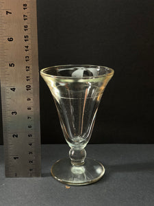 French 1930’s Tulip Champagne Glasses Set of FOUR (4) Bistro