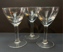 Load image into Gallery viewer, French Bistro Wine Glasses - Plain - Set of Three (3)