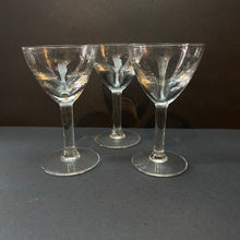 Load image into Gallery viewer, French Bistro Wine Glasses - Plain - Set of Three (3)