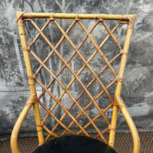 Load image into Gallery viewer, Fabulous Vintage French Bamboo Dining Chairs SET of 5