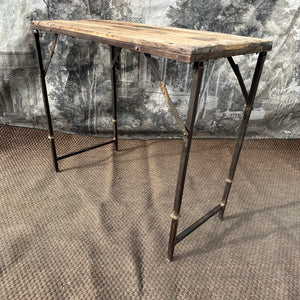 Vintage Folding Breakfast Bar High Table