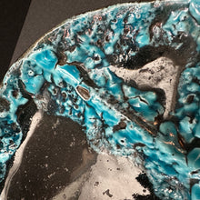 Load image into Gallery viewer, Incredible ‘Vallauris’ 1960’s Entre Plates Fantastic Crusty Turquoise Pair (2)