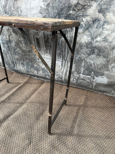 Vintage Folding Breakfast Bar High Table