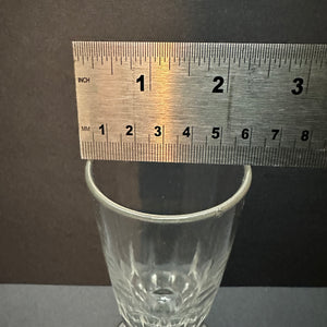 French Antique Absinthe Cut Glass Heavy - small chip