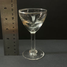 Load image into Gallery viewer, Single French Bistro Wine Glass (1) 1930’s Art Deco