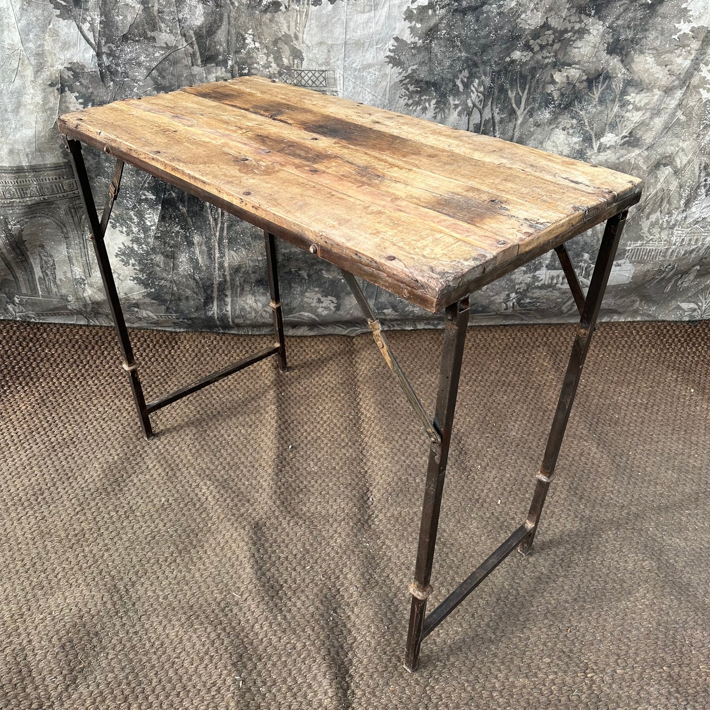 Vintage Folding Breakfast Bar High Table