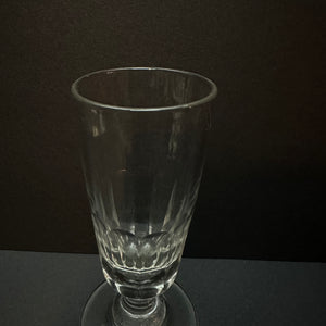 French Antique Absinthe Cut Glass Heavy - small chip