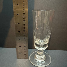 Load image into Gallery viewer, French Antique Absinthe Cut Glass Heavy - small chip