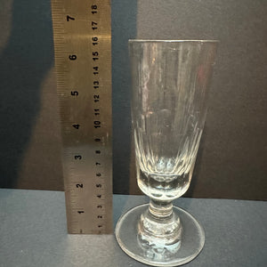 French Antique Absinthe Cut Glass Heavy - small chip