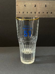 “Pastis 51” Original French Vintage Glass Art Deco 1930’s