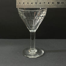 Load image into Gallery viewer, Pair (2) of Genuine French Ribbed Bistro Wine Glasses