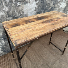 Load image into Gallery viewer, Vintage Folding Breakfast Bar High Table