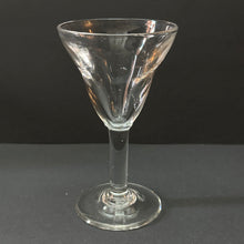 Load image into Gallery viewer, Single French Antique Bistro Wine Glass - Heavy Plain design