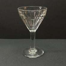 Load image into Gallery viewer, Pair (2) of Genuine French Ribbed Bistro Wine Glasses