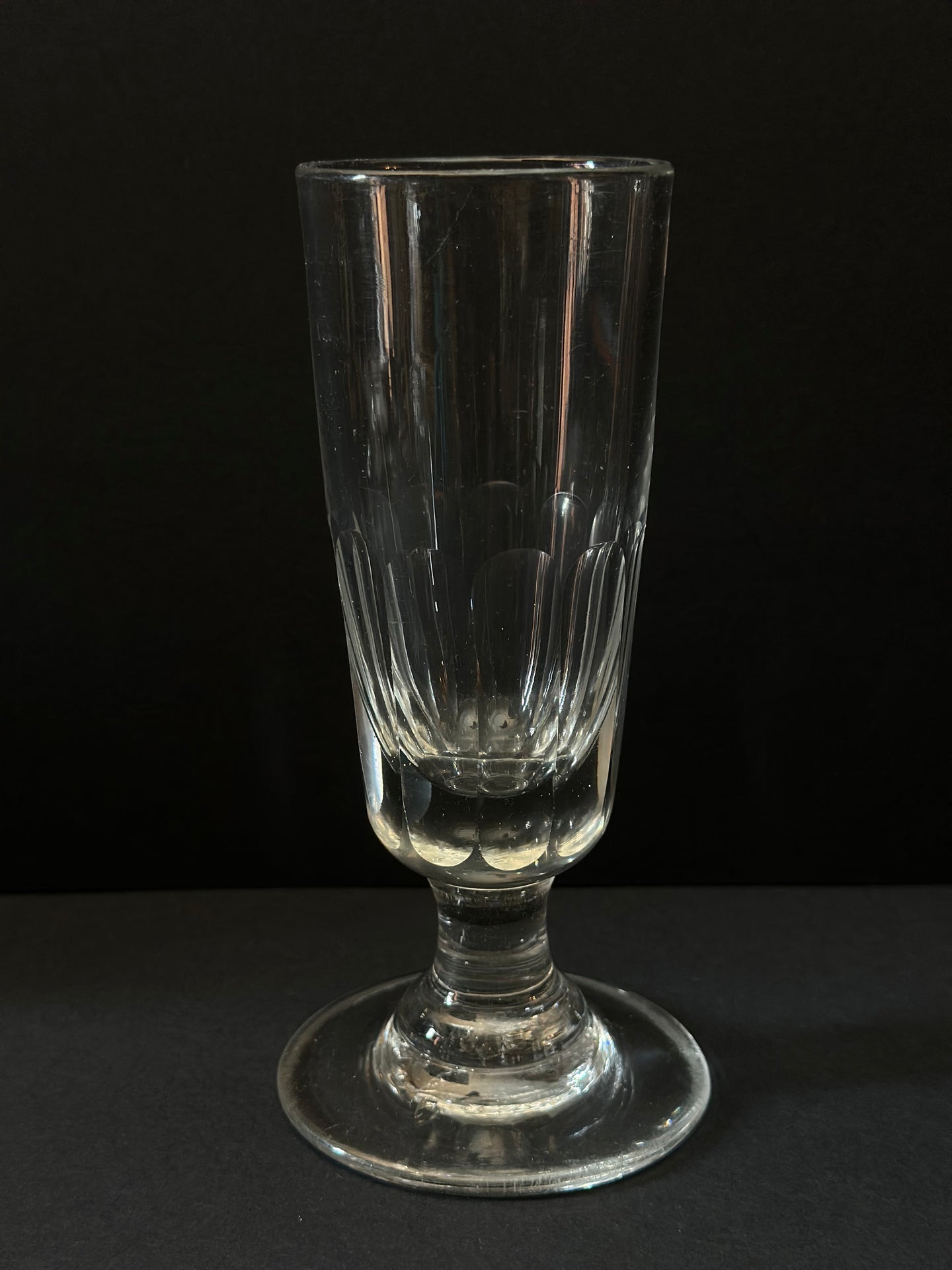 French Antique Absinthe Cut Glass Heavy - small chip