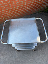 Load image into Gallery viewer, Vintage Stainless Steel Medical/Kitchen Trolley