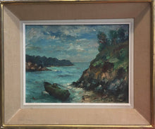 Load image into Gallery viewer, Original French Oil Painting Signed “Ernest Marguinaud” Dated 1946 - French General Trading