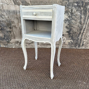 Pretty French Antique Louis Nightstand Bedside Cabinet - French General Trading