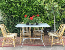 Load image into Gallery viewer, French Zinc Topped Rectangular Garden Table - French General Trading